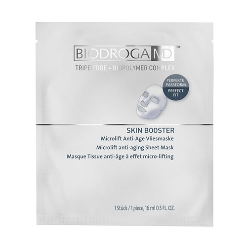Biodroga MD Skin Booster Microlift Anti-Age Sheet Mask on white background