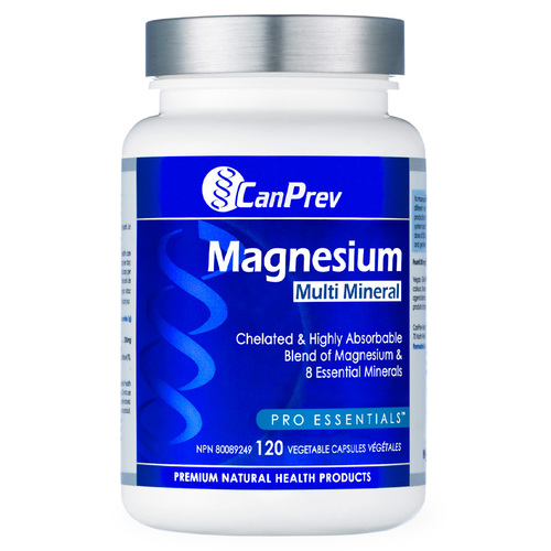 CanPrev Magnesium Multi-Mineral, 120 capsules