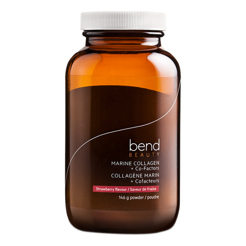 Bend Beauty Marine Collagen + Co-Factors Strawberry, 146g/5.15 oz