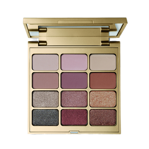 Stila MatteNMetal Eye Shadow Palette on white background