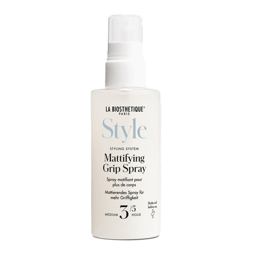 La Biosthetique Mattifying Grip Spray on white background