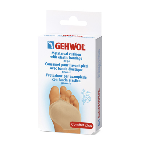 Gehwol Metatarsal Cushion with Elastic Bandage - Large on white background