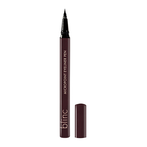 Blinc Micropoint Eyeliner Pen Jet Black Shine Finish, 1 piece Blinc Micropoint Eyeliner Pen Jet Black Shine Finish on white background