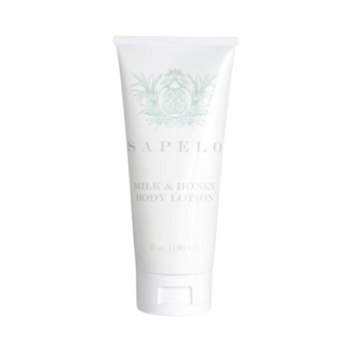 Sapelo Milk and Honey Body Lotion on white background