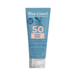 Mineral Sunscreen Baby SPF 50 on white background