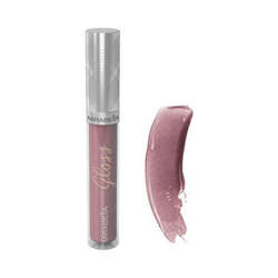 Mirabella Luxe Lip Gloss - Mauvelous on white background