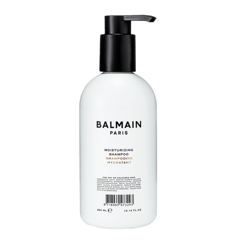 BALMAIN Paris Hair Couture Moisturizing Shampoo on white background