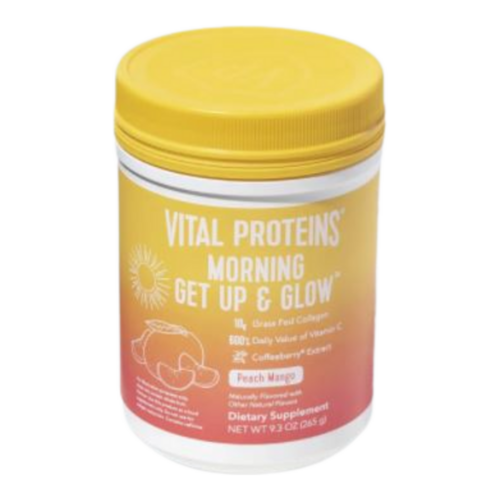 Vital Proteins Morning Get Up and Glow -  Peach Mango, 265g/9.3 oz