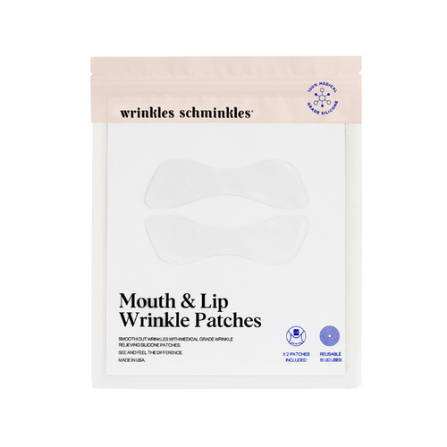 Wrinkles Schminkles Mouth and Lip on white background