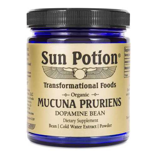 Sun Potion Mucuna Pruriens Powder (Organic), 111g/3.9 oz
