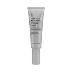 Multi Acids and Retinoid Brightening Sleeping Facial on white background