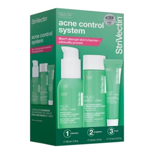 Strivectin Multi-Action Clear Acne Control System Trio, 1 set