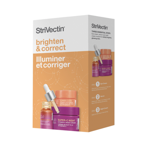 Strivectin Multi-Action Super-C Brighten and Correct Trio Kit on white background