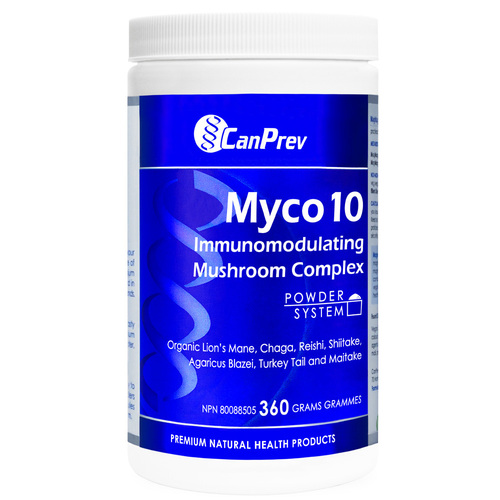 CanPrev Myco10 Powder on white background
