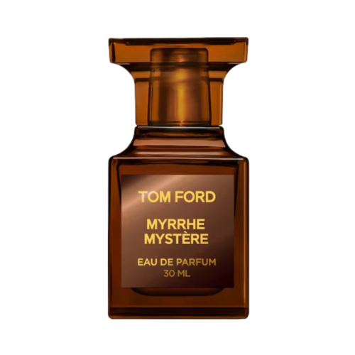 Tom Ford Myrrhe Mystere Eau De Parfum on white background