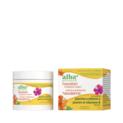 Natural Hawaiian Moisture Cream on white background
