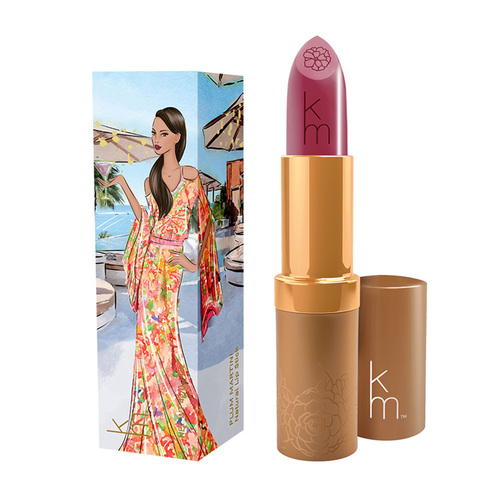 Karen Murrell Natural Lip Tint 43 - Plum Martini on white background