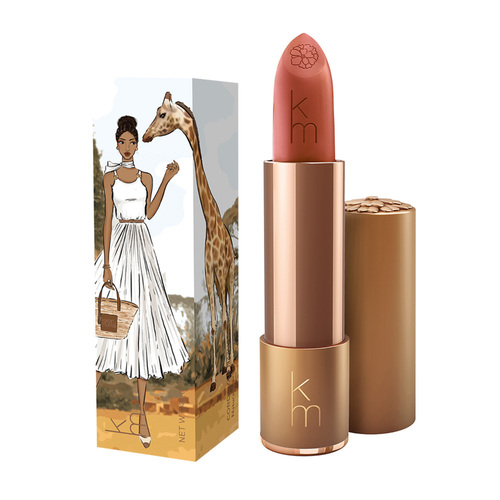 Karen Murrell Natural Lipstick 02 - Cordovan Natural on white background