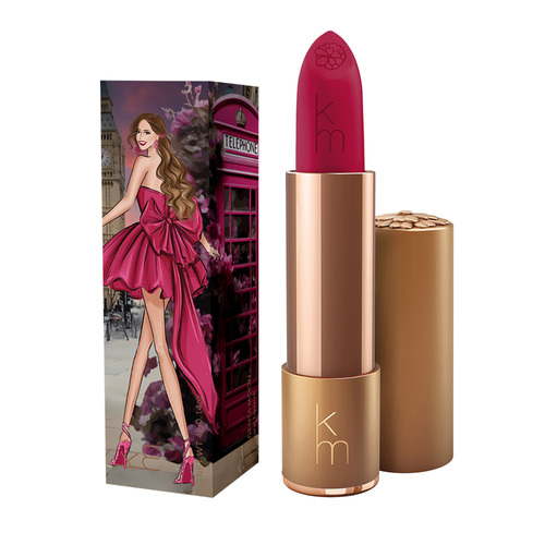 Karen Murrell Natural Lipstick 02 - Cordovan Natural on white background