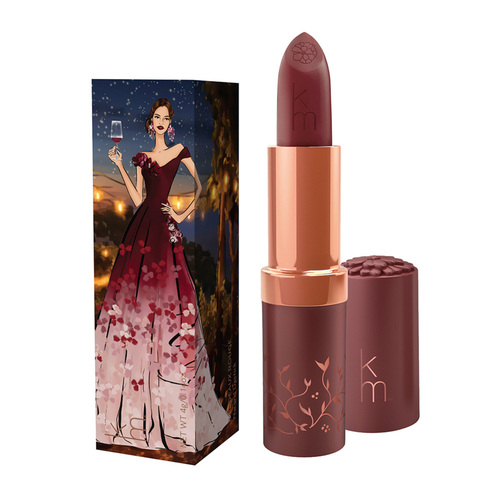 Karen Murrell Natural Lipstick 02 - Cordovan Natural on white background