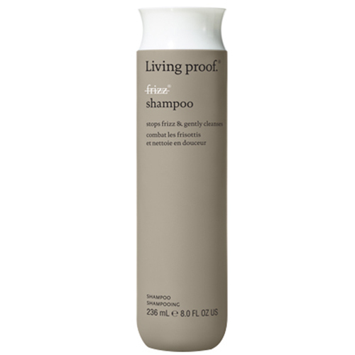 Living Proof No Frizz Shampoo on white background