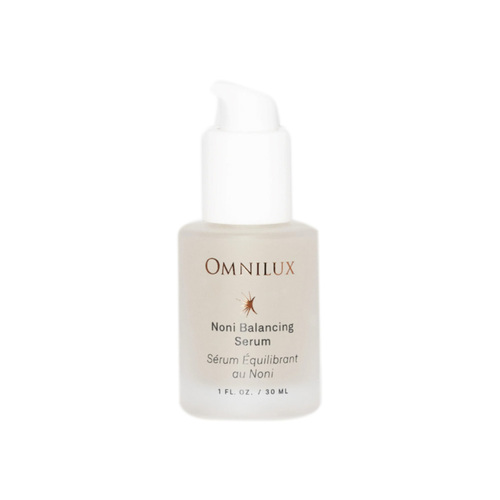 Omnilux Noni Balancing Serum on white background