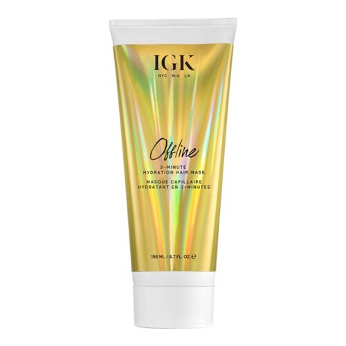 IGK Hair Offline 3-Minute Hydration Hair Mask on white background