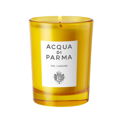 Acqua Di Parma Oh, LAmore Candle on white background