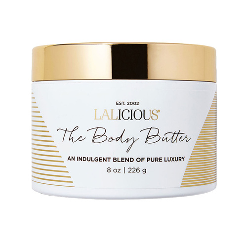 LaLicious Oil Collection the Body Butter on white background