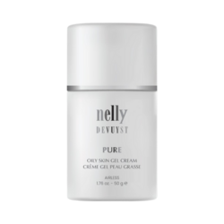 Oily Skin Gel-Cream on white background