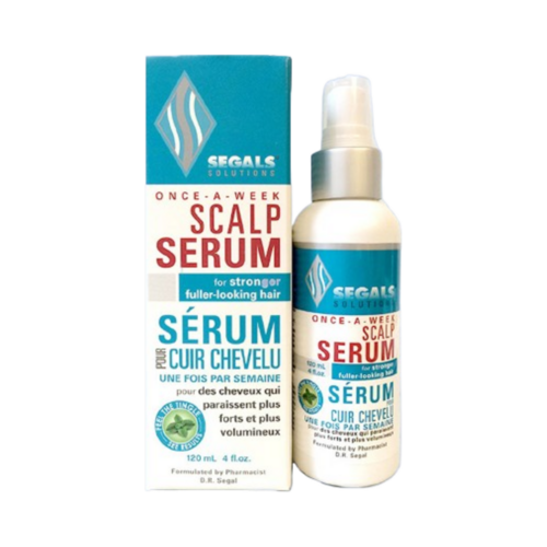 Segals Once A Week Scalp Serum on white background