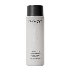 Optimale Soothing After-Shave Lotion on white background