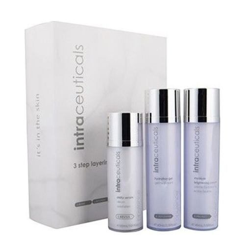 Intraceuticals Opulence 3 Step Layering Kit on white background