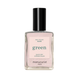 Green - Gloss on white background