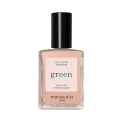 Green - Pale Rose on white background