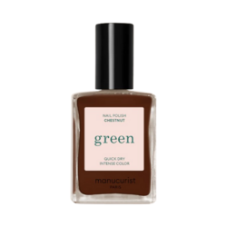 Green - Chestnut on white background