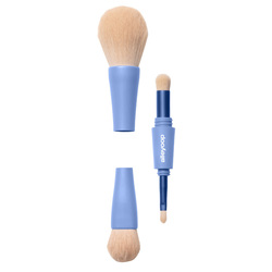Overachiever 4-in-1 Makeup Brush on white background