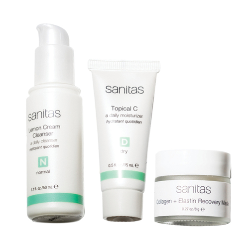 Sanitas Overnight Bright Trio on white background