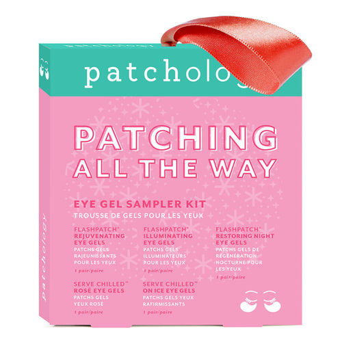 Patchology Patching All The Way Eye Gel Sampler Kit, 1 set Patchology Patching All The Way Eye Gel Sampler Kit on white background