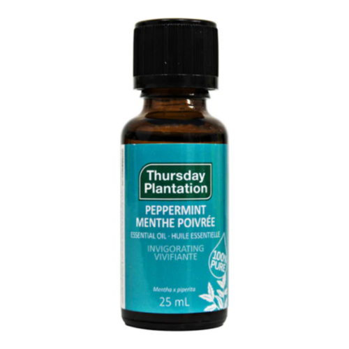 Thursday Plantation Pepper Mint Oil 100% Pure - Invigorating on white background