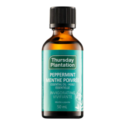 Thursday Plantation Pepper Mint Oil 100% Pure - Invigorating on white background
