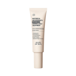 Peptides and Antioxidants Advanced Firming Daily Treatment on white background