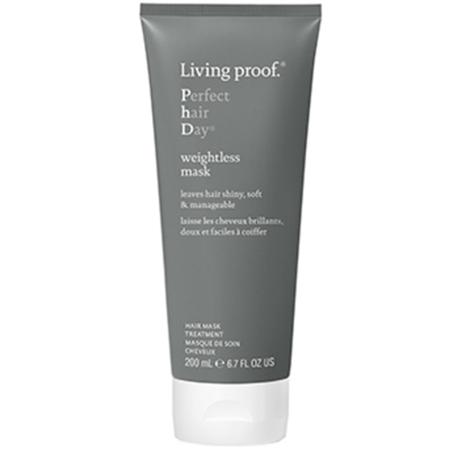 Living Proof Perfect Hair Day (PhD) Weightless Mask on white background