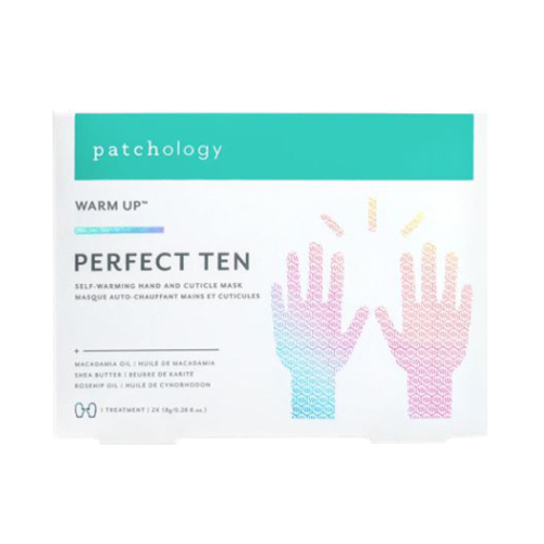 Patchology Perfect Ten Heated Hand Mask on white background