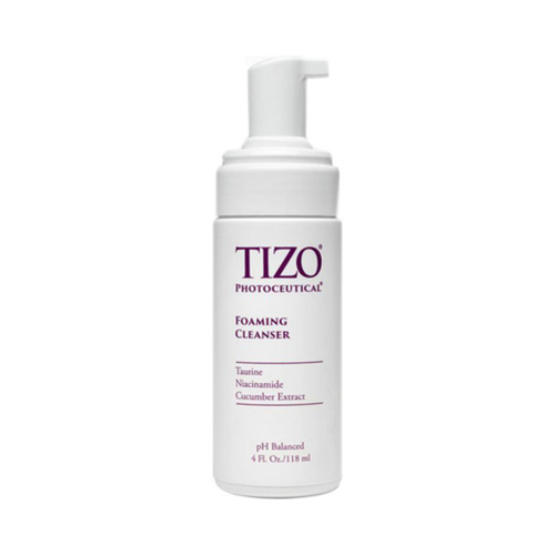 TiZO Photoceutical Gentle Foaming Cleanser on white background