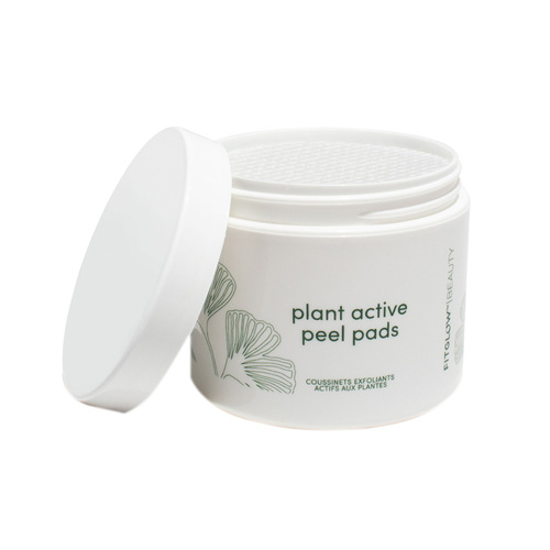 FitGlow Beauty Plant Active Peel Pads on white background