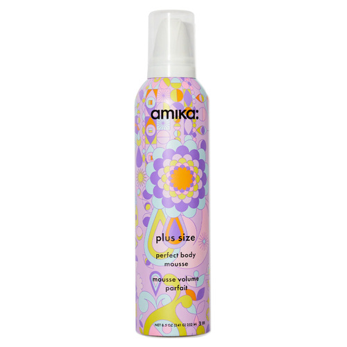 Amika Plus Size Perfect Body Mousse on white background