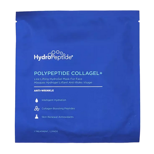 HydroPeptide Polypeptide Collagel Mask for Face on white background