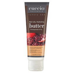Pomegranate and Fig Butter Blend on white background