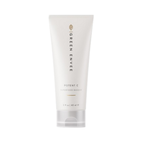 Green Envee Potent C Superfood Masque on white background